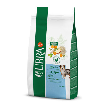 2x12kg Libra Puppy csirke száraz kutyatáp - Kisállat kiegészítők webáruház - állateledelek