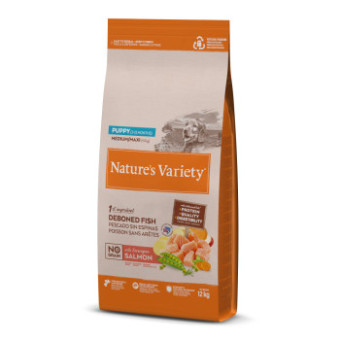 2x12kg Nature's Variety No Grain Puppy Medium/Maxi lazac száraz kutyatáp - Kisállat kiegészítők webáruház - állateledelek
