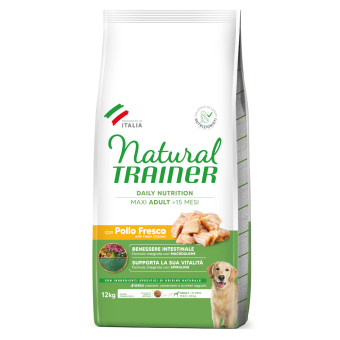 2x12kg Nova Foods Trainer Natural Maxi csirke száraz kutyatáp - Kisállat kiegészítők webáruház - állateledelek