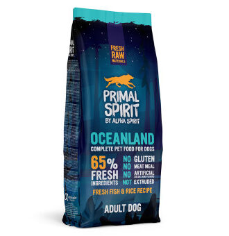 2x12kg Primal Spirit 65% Oceanland száraz kutyatáp - Kisállat kiegészítők webáruház - állateledelek