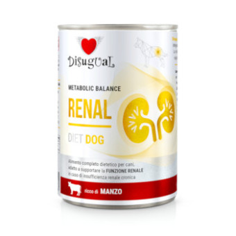 24x400g Disugual Renal Dog marha nedves kutyatáp - Kisállat kiegészítők webáruház - állateledelek