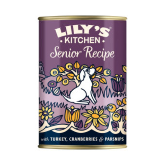 12x400g Lily's Kitchen Senior pulyka nedves kutyatáp - Kisállat kiegészítők webáruház - állateledelek