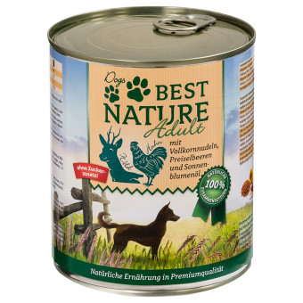 12x800g Best Nature Dog Adult Vad