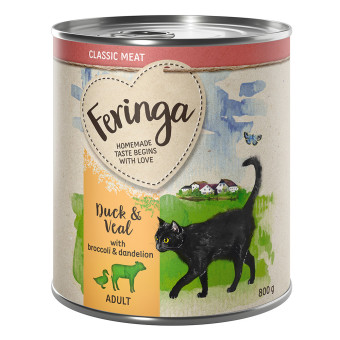 12x800g Feringa Classic Meat Kacsa