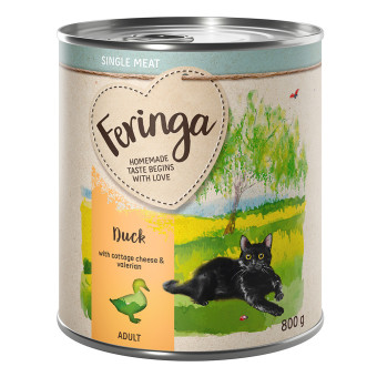 12x800g Feringa Single Meat Menü Kacsa