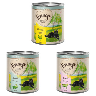 12x800g Feringa Single Meat Menü Vegyes csomag I: csirke