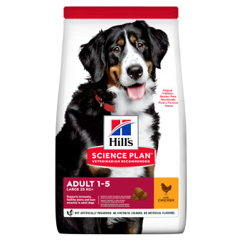 2x14kg Hill's Canine Adult 1-6 Large csirke száraz kutyatáp - Kisállat kiegészítők webáruház - állateledelek