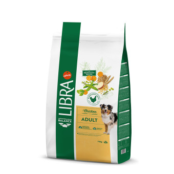 2x14kg Libra Adult csirke száraz kutyatáp - Kisállat kiegészítők webáruház - állateledelek