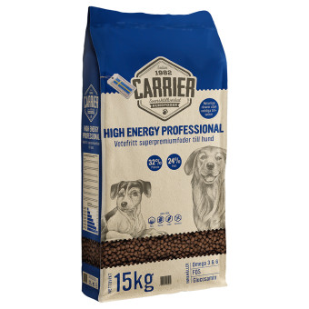 2x15 kg Carrier High Energy Professional 32/24 száraz kutyatáp - Kisállat kiegészítők webáruház - állateledelek