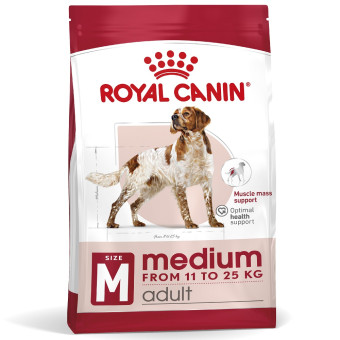 2x15kg Royal Canin Medium Adult száraz kutyatáp - Kisállat kiegészítők webáruház - állateledelek