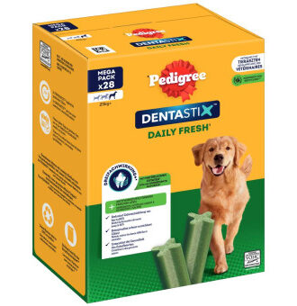 112db Pedigree Dentastix Fresh mindennapi frissesség nagy méretű kutyáknak (>25 kg) - Kisállat kiegészítők webáruház - állateledelek