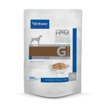 9x 300g Virbac Veterinary HPM Digestive Support nedves kutyatáp - Kisállat kiegészítők webáruház - állateledelek