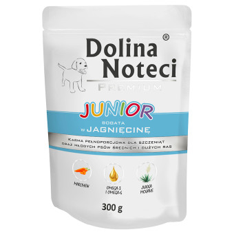 20x300g Dolina Noteci Junior nedves eledel kutyáknak - Kisállat kiegészítők webáruház - állateledelek