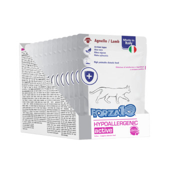 24x100g Forza10 Hypo Actiwet Cat bárány nedves macskatáp - Kisállat kiegészítők webáruház - állateledelek