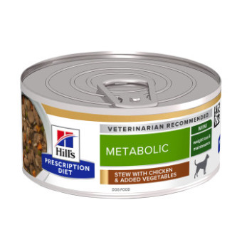 48x156g Hill’s Prescription Diet Metabolic Ragout mit Huhn & Gemüse Hundefutter nass - Kisállat kiegészítők webáruház - állateledelek