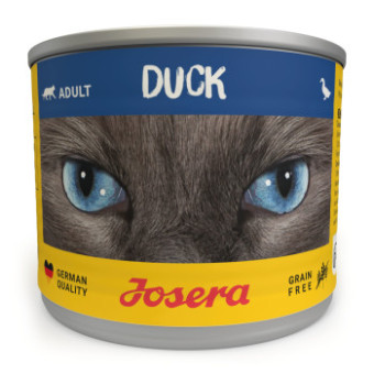 24x200g Josera Adult kacsa nedves macskatáp - Kisállat kiegészítők webáruház - állateledelek