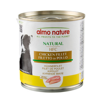 24x280g Almo Nature Classic csirkefilé nedves kutyatáp - Kisállat kiegészítők webáruház - állateledelek