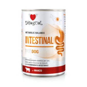 24x400g Disugual Metabolic Balance Intestinal Dog marha nedves kutyatáp - Kisállat kiegészítők webáruház - állateledelek