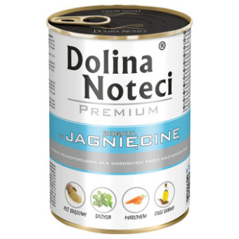 24x400g Dolina Noteci Premium nedves kutyatáp- Bárány - Kisállat kiegészítők webáruház - állateledelek