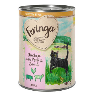 24x400g Feringa Country Style Menü Csirke