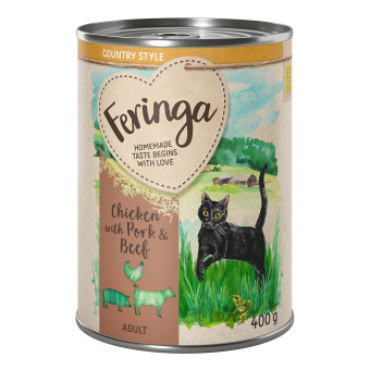 24x400g Feringa Country Style Menü - Csirke