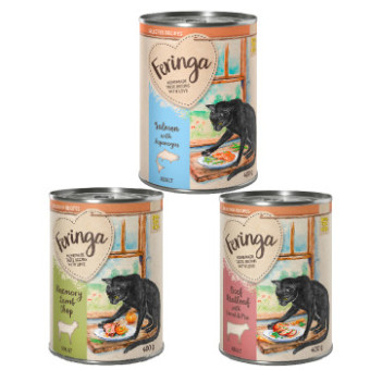 24x400g Feringa Selected Recipes nedves macskatáp Mix: bárány