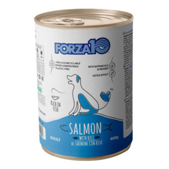 24x400g Forza 10 Maintenance lazac & rizs nedves kutyatáp - Kisállat kiegészítők webáruház - állateledelek