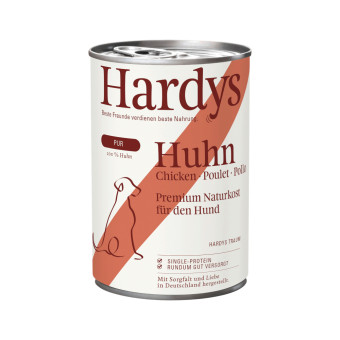 24x400g Hardys Pure csirke nedves kutyatáp - Kisállat kiegészítők webáruház - állateledelek