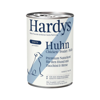 24x400g Hardys Senistive Csirke nedves kutyatáp - Kisállat kiegészítők webáruház - állateledelek