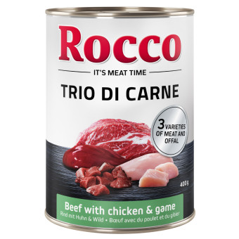 24x400g Rocco Classic Trio di Carne Marha