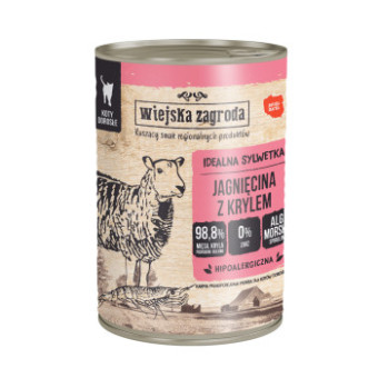 12x400g Wiejska Zagroda Cat nedves macskatáp - Bárány krillel - Kisállat kiegészítők webáruház - állateledelek