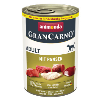 24x400g animonda GranCarno Original Adult Pacal nedves kutyatáp - Kisállat kiegészítők webáruház - állateledelek