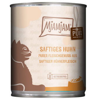 24x800g MjAMjAM pur nedves macskatáp - Ízletes marha pur - Kisállat kiegészítők webáruház - állateledelek