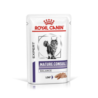 24x85g Royal Canin Expert Feline Mature Consult Balance Mousse nedves macskatáp - Kisállat kiegészítők webáruház - állateledelek