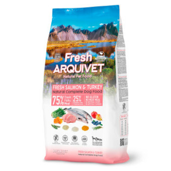 10kg Arquivet Fresh lazac & pulyka száraz kutyatáp - Kisállat kiegészítők webáruház - állateledelek