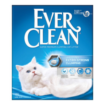 2x10l Ever Clean® Extra Strong csomósodó alom - parfümmentes - Kisállat kiegészítők webáruház - állateledelek