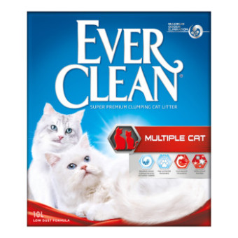 2x10l Ever Clean® Multiple Cat csomósodó macskaalom - Kisállat kiegészítők webáruház - állateledelek