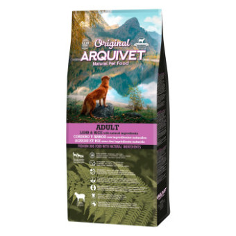 2x12kg Arquivet Original Dog Adult bárány & rizs száraz kutyatáp - Kisállat kiegészítők webáruház - állateledelek
