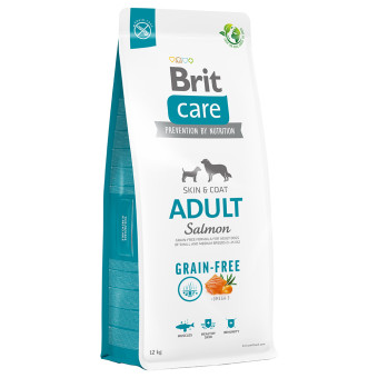 12kg Brit Care Dog Grain-Free Adult Salmon & Potato száraz kutyatáp - Kisállat kiegészítők webáruház - állateledelek
