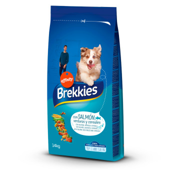14kg Brekkies lazac száraz kutyaeledel - Kisállat kiegészítők webáruház - állateledelek
