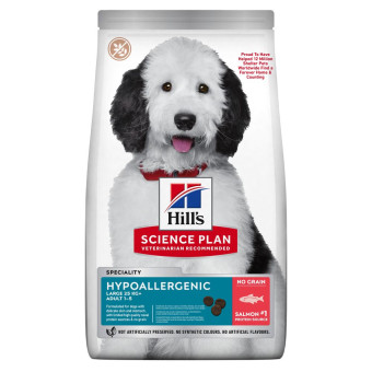 14kg Hill's Science Plan Adult Hypoallergenic Large Breed lazac - Kisállat kiegészítők webáruház - állateledelek