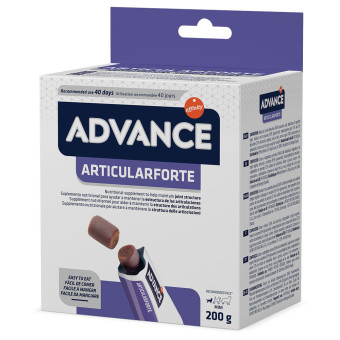 2x200g Advance Articular Forte Supplement étrend-kiegészítő eledel kutyáknak - Kisállat kiegészítők webáruház - állateledelek