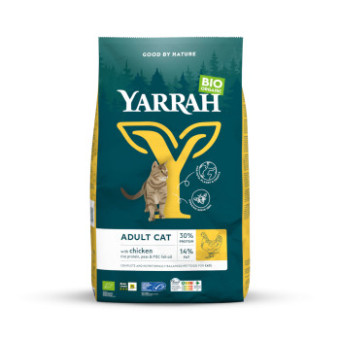 2x10kg Yarrah Bio csirke száraz macskatáp - Kisállat kiegészítők webáruház - állateledelek