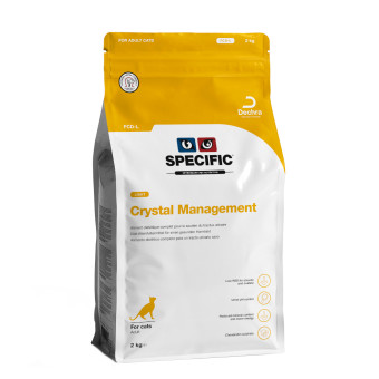 2x2kg Specific Cat FCD - L Crystal Management Light száraz macskatáp - Kisállat kiegészítők webáruház - állateledelek