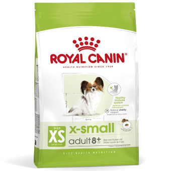 2x3kg Royal Canin X-Small Adult 8+ száraz kutyatáp - Kisállat kiegészítők webáruház - állateledelek