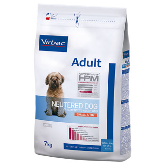 7kg Virbac Veterinary HPM Adult Dog Neutered Small & Toy
