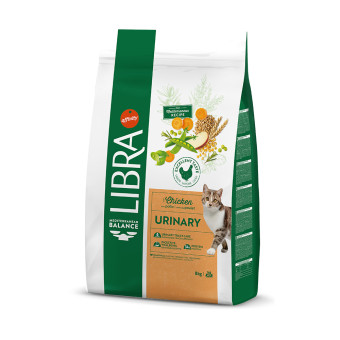 8kg Libra Cat Urinary csirke száraz macskatáp - Kisállat kiegészítők webáruház - állateledelek