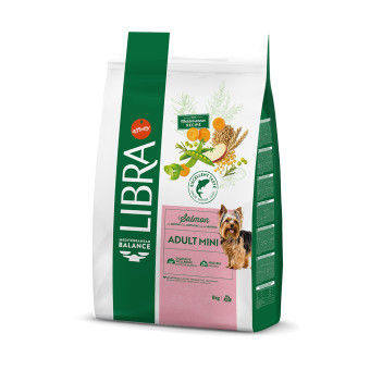 2x8kg Libra Dog Mini lazac száraz kutyatáp - Kisállat kiegészítők webáruház - állateledelek