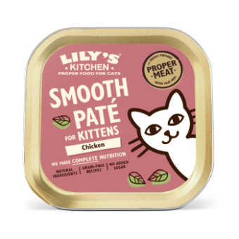 38x85g Lily's Kitchen Kitten Smooth Paté Selection csirke nedves macska eledel - Kisállat kiegészítők webáruház - állateledelek
