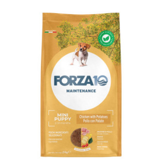 3x2kg Forza10 Maintenance Mini Puppy csirke & burgonya száraz kutyatáp - Kisállat kiegészítők webáruház - állateledelek